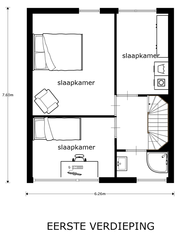 mediumsize floorplan